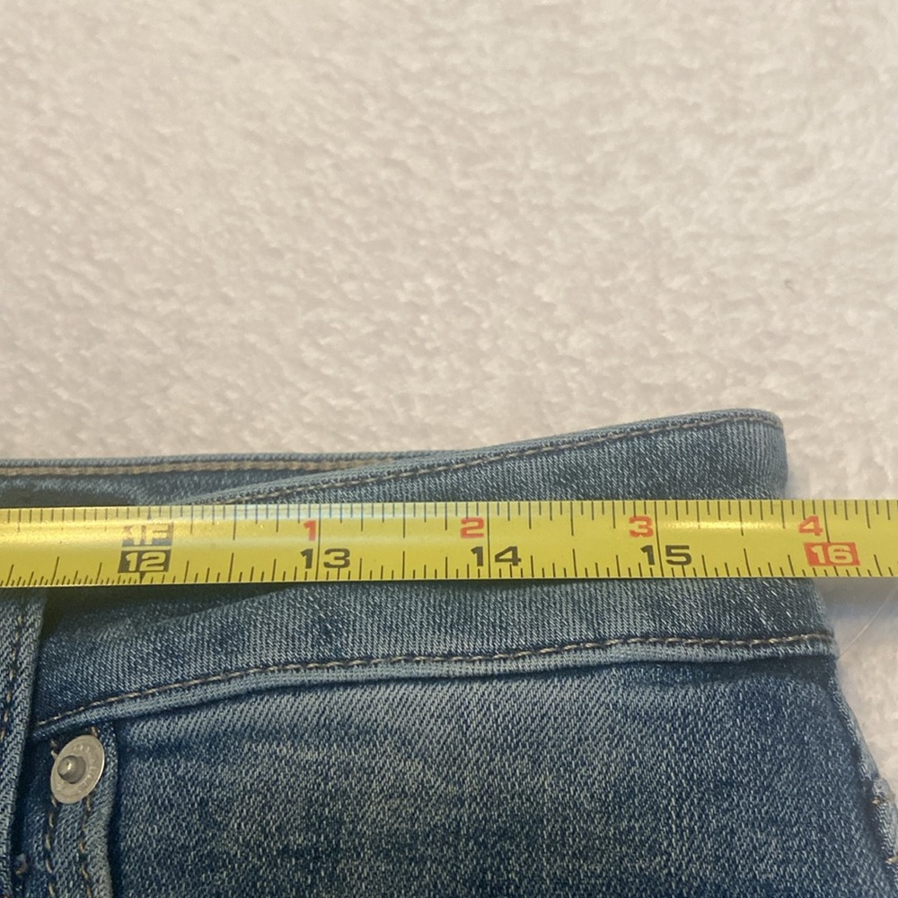 LUCKY BRAND Size 4/27 Bermuda Blue Jean Shorts - Picture 3 of 11